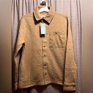 Goodfellow & Co Brown Quilted Shirt
